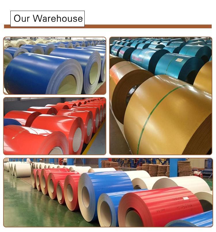 PPGI Factory Manufacture PPGI Steel Coil Color Coated and Prepainted Galvanized PPGI Steel Roll