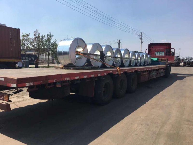 JIS G3302 Zinc Coated Steel Coils, Oiled (z100-120g sqm) for Production Refrigerator