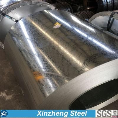 Full Hard Prime Gi Coil / Galvanized Steel Coil with Normal Spangle