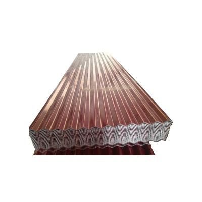 18 Gauge 20 Gauge Black Red Color Coated Corrugated Roofing Sheet