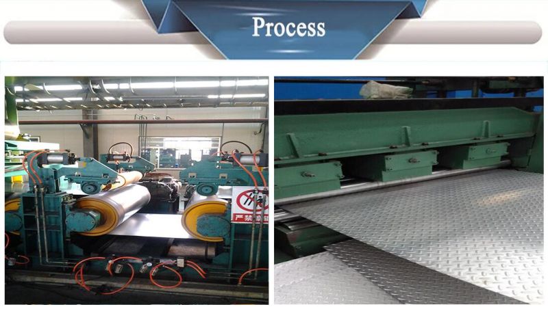 Steel Material Ss201 Stainless Checkered Steel Plate