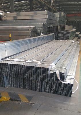 100X50X5 Rhs Hot DIP Galvanized Tube Rectangular