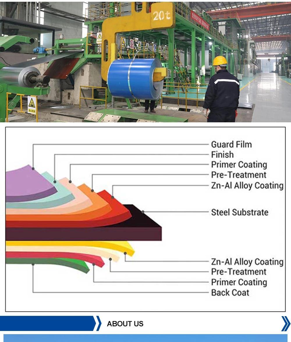 Building Materials Color Coated PPGI Steel Coils Galvanized Steel Coil Color Coated Steel Coil Made in China