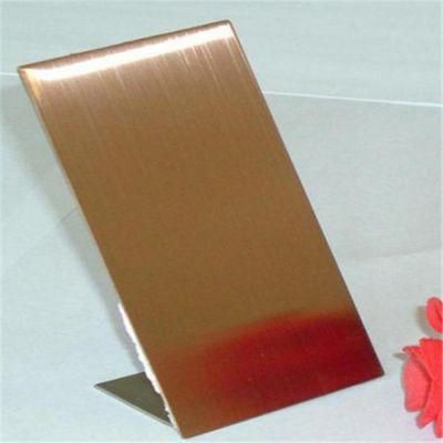 Wholesale 201, 303cu, 304, 304L, ASTM Colourful Hairline Brushed Stainless Steel Plate / Steel Sheet Price