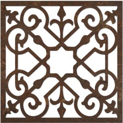Electro- Engraving Corten Steel Plate