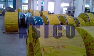 201 Half Copper Slit Edge Stainless Steel Coil