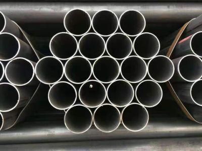 Q235B Q345b ERW Black Steel Round Pipes Carbon Pipe