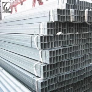 Galvanized Steel Square Pipe Stock Decorative Hollow Galvanized Steel Tube 3 Inch Square Iron Pipe