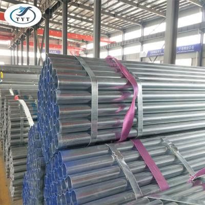 Standard Sizes ASTM A53 Galvanized Round/Rectangle Steel Pipe Gi Steel Pipe for Scaffolding