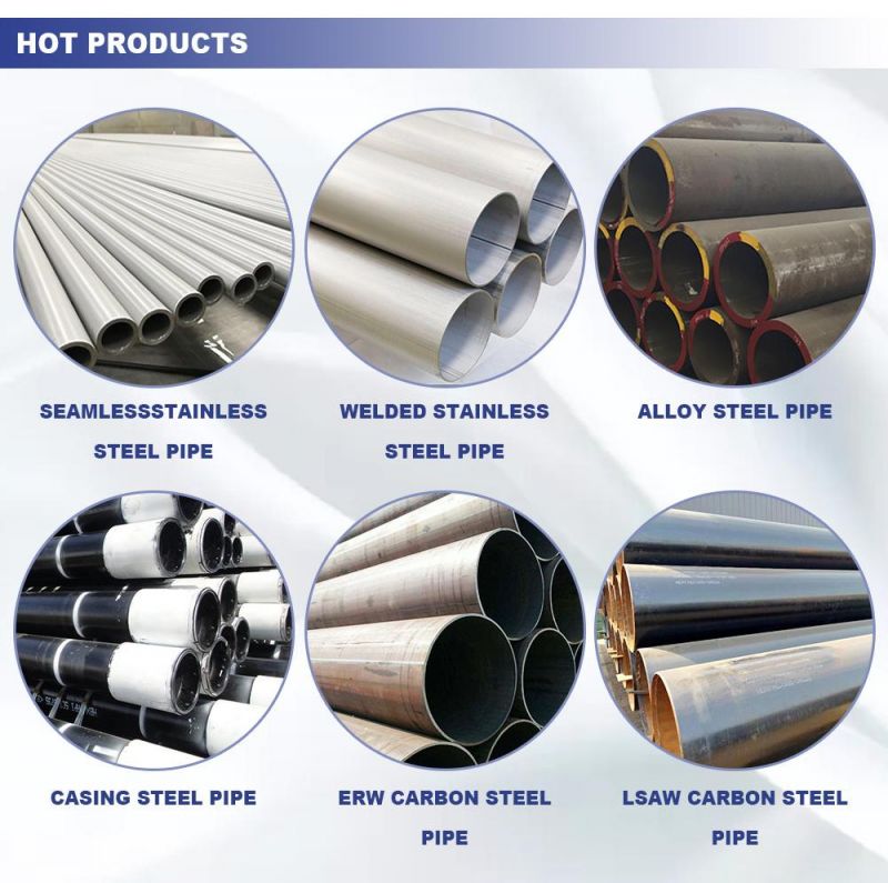 Welded/ERW/Hfw Austenitic and Duplex Seamless Welded Stainless Steel Pipe/Tube ASTM A312, ASTM A269, ASTM213