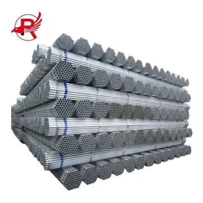 Hot Dipped Galvanized Steel Pipe Size 1/2 3/4 1&quot;2&quot;1.5&quot;Inch Gi Pipe Pre Galvanized Steel Tube