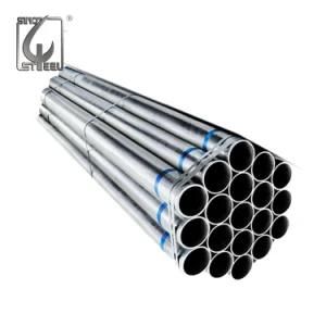 Q195-235 Welded Gi Galvanized Round Steel Pipe for Decoration