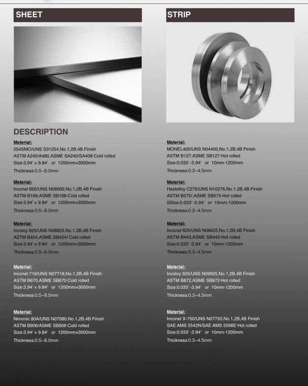 S32760 Hot Rolled Super Alloy Nickel Based Alloy Flange