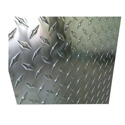 Aluminum Alloy Embossed Checkered Tread Sheet 1050 1060 1100