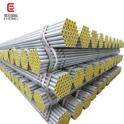Hot Dipped 1 Inch Gi Pipe Galvanized Steel Conduit Pipes Tube for Greenhouse Structure