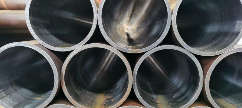 En 10297-1 S355jr St52 Sr H8 SAE1045 DIN2391 Bk Bkw Bks Gbk Nbk Q+T Cold Drawn Hot Rolled Honed Srb Honing Seamless Mild Steel Tube Pipe for Hydraulic Cylinder