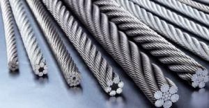 Ungalvanized Steel Wire Rope 35wx7 23mm