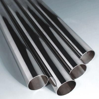 AISI ASTM 201 304 316 Polished Round Stainless Steel Pipe Tube