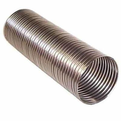 Customized 316 Stainless Steel Metal Corrugated Hose Braided 304 Metal Flange Corrugated Pipe