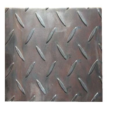 Floor Plate Tear Drop A36 Ss400 Carbon Checkered Steel Sheet