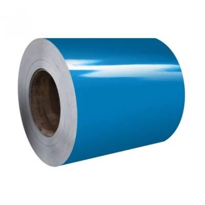Manufacturer 0.6mm Thick Latest White/Blue/Green Color Coated Steel Coil PPGI Prepainted Galvanized Steel Coil