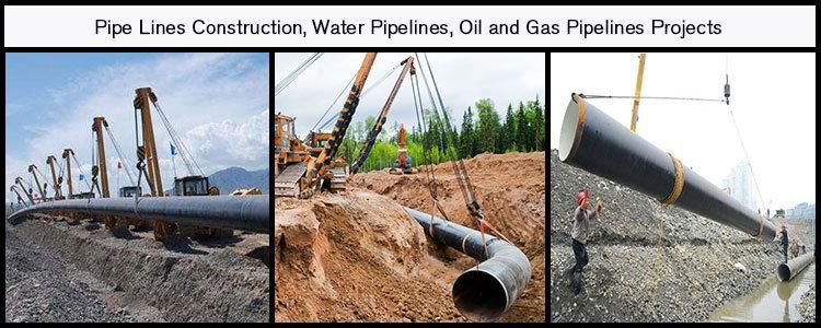 Od500mm 3PE External Coating Welded Steel Pipe for Oil Gas