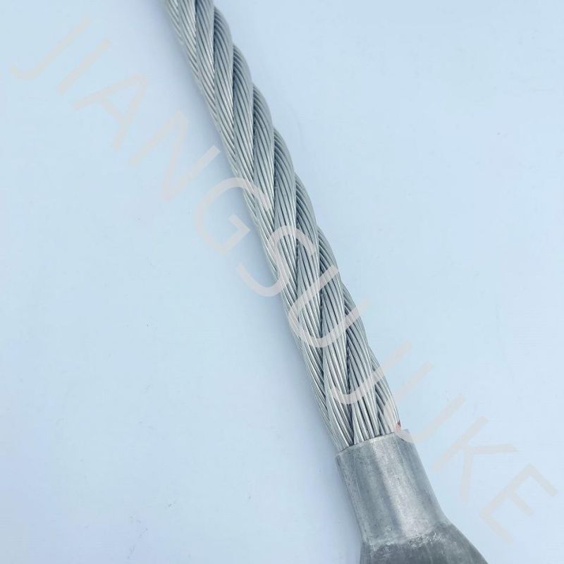 Pressed Stainless Steel Wire Rope with Rigging