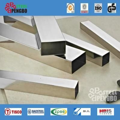 304 Stainless Steel Square Pipe of Thick Wall Thickness