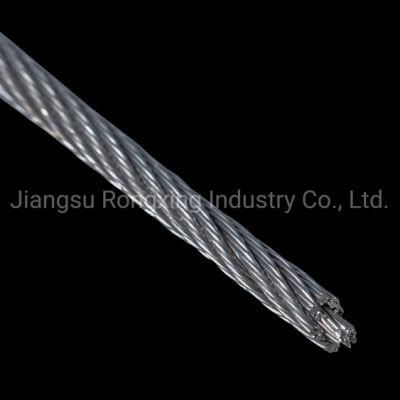 China Stainless Steel 7X7 7X19 1X7 1X19 6X7+FC 6X19+FC Steel Cable Multi Strand Wire Rope