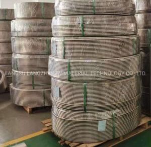 Non-Ferrous Specialty Metal Pure Titanium Round Pipe and Steel Coil Tube