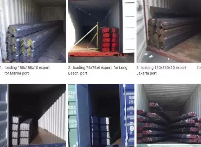 Ss400 Lightweight Steel Angle Half Inch Iron Galvanised Hot Dipped Gi Galvanized Angle Steel Bar