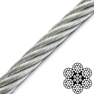 China Factory Cheap Electric Gi Wire Rope of Galvanized Steel High Cable Rope 14mm