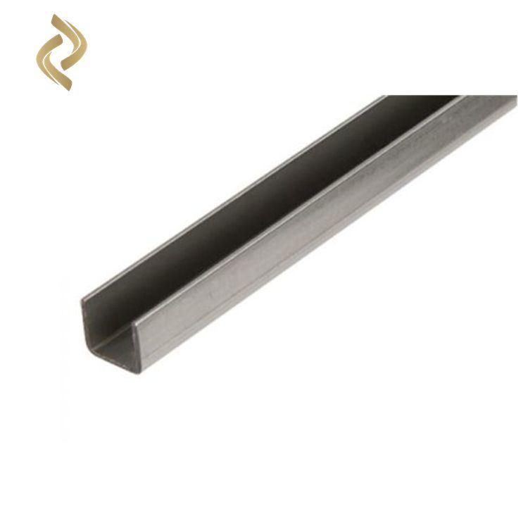 Stainless Steel U-Channels for Glass Building and Construction