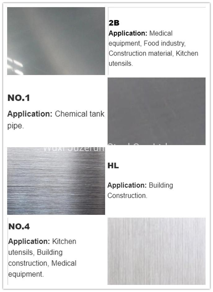 Building Material Roofing Sheets Stainless Steel Plates316L