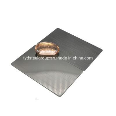 Best Standard Manufacturer JIS AISI ASTM DIN 1.5mm Wood Acero Inoxidable Stainless Steel Sheet for Cabine