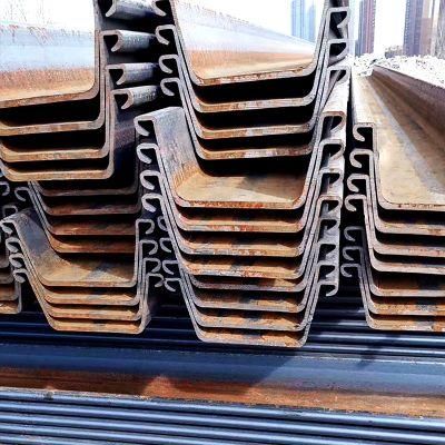 Larsen Stainless U Shaped Steel Sheet Pile 12 Meter 400*100*10.5 No. 2 Steel Sheet Pile Exported to The Philippines Sheet Piling Prices