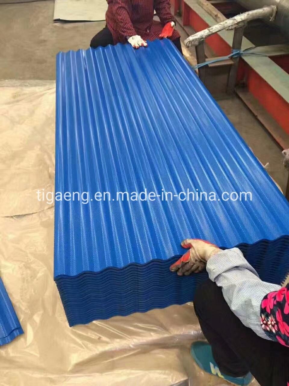 0.14-0.8*665-1070mm PPGI Corrugated Roofing Sheet with Ce Certification