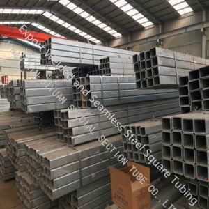 100X100mm Steel Square Tube /ASTM A500 Grade C with Galvanised