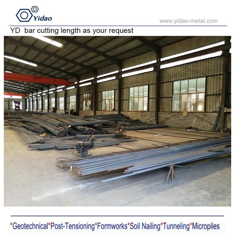 China Psb930 High Strength Thread Steel Bar for Prestressing Concrete