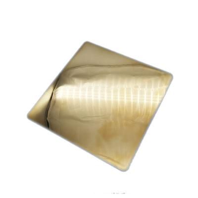 Taiyuda2 Group 500 to 800mm Gold-Diamond Color Coating Vibration Decoration 4X8 Inox Austenitic Stainless Steel Sheets