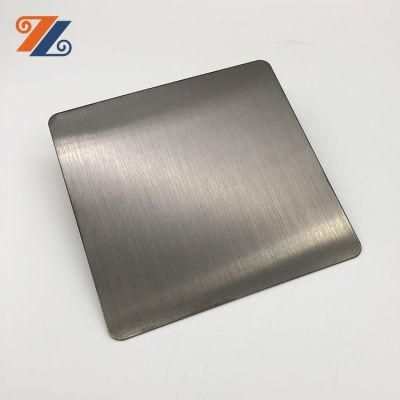 Hairline Finish Color AISI 201 304 316 Stainless Steel Sheet and Plate