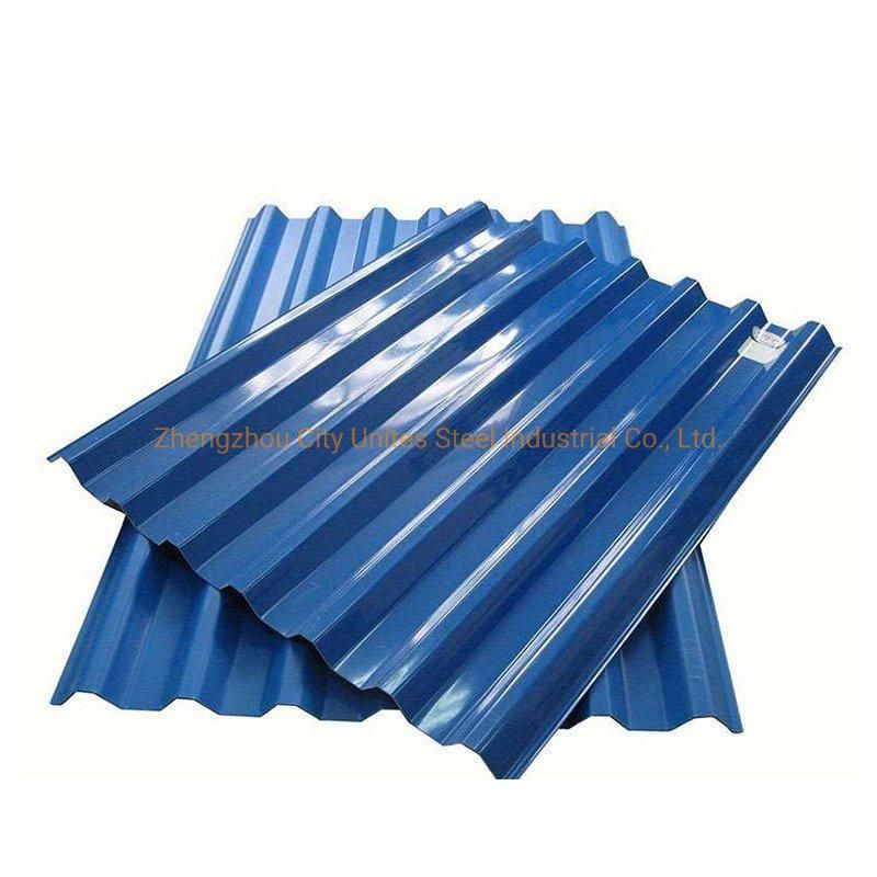 Corrugated PPGI Iron Roof Sheet Prepainted Galvanized Steel Roofing Tile