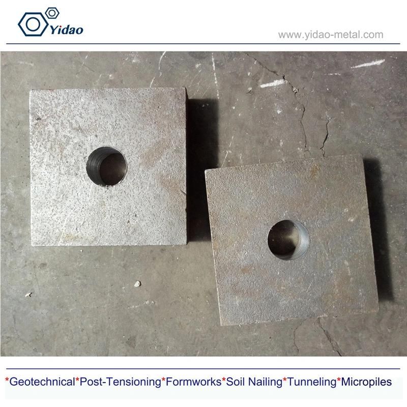 Q235B Bearing Plate for Stress Bar System