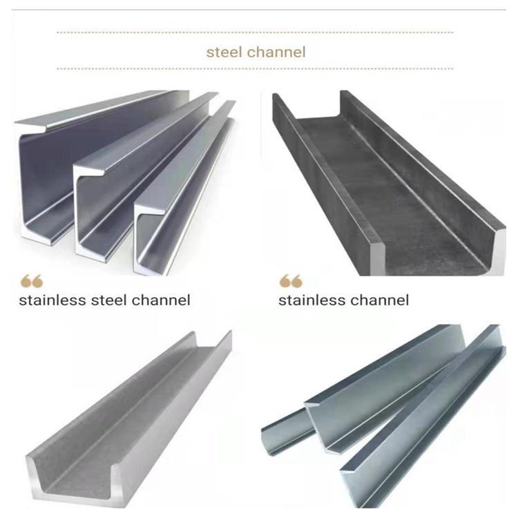 Hot Rolled Galvanized 50X50mm Standard Length Channel Steel Metal Building