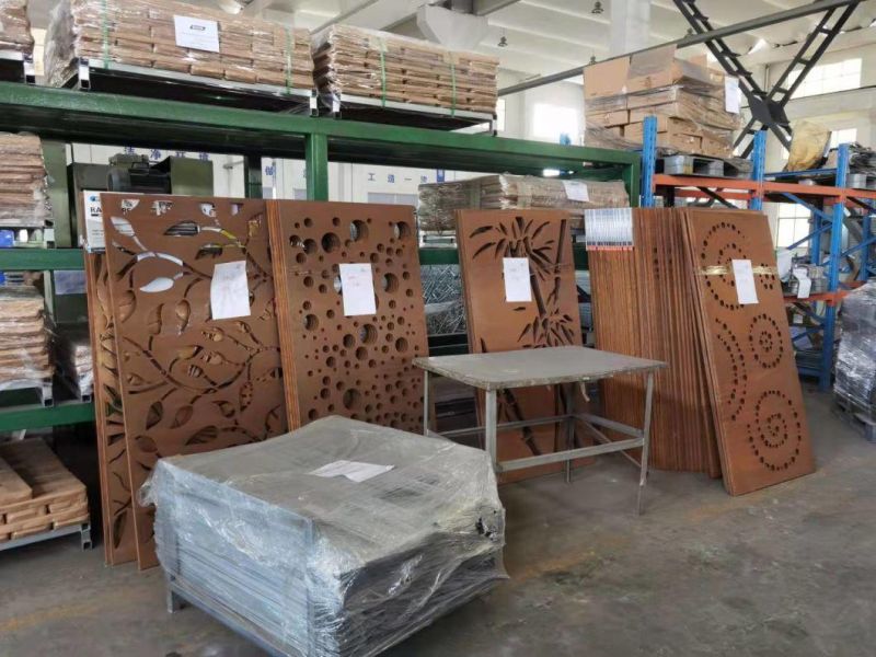 Corten Steel Plate Welding Engraving