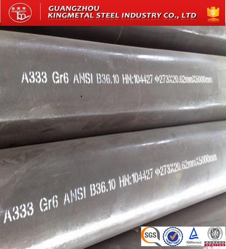 ASTM A333/ASME SA333 Gr. 6 Gr. 7 Low Temperature Steel Pipe