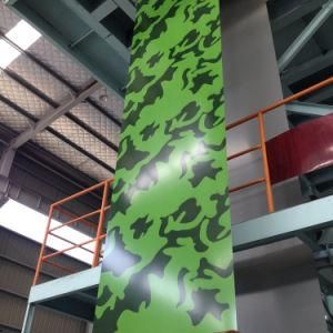 Customized Prepainted Camouflage Grain PPGI