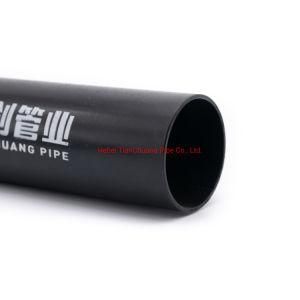 Tianchuang ERW Welded Black / Galvanized Round Steel Pipe Low Carbon Steel Pipe Price