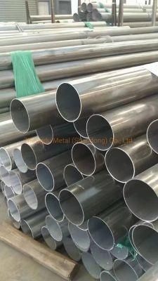 Round Stainless Steel Pipe ASTM A270 A554 SS304 316L 316 310S 440 1.4301 321 904L 201 Square Pipe Inox Ss Seamless Tube