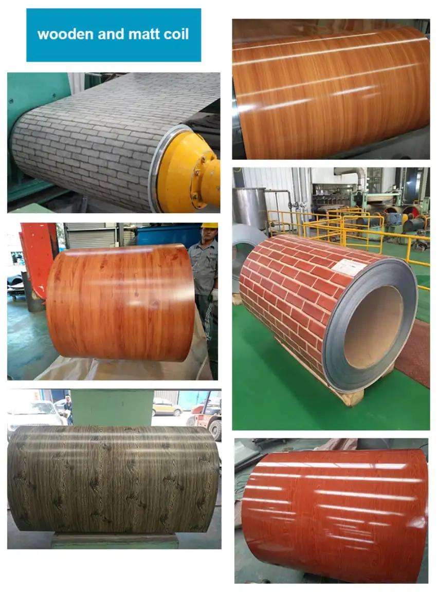 PPGI PPGL Color Dx51d Zinc Coated SPCC PPGI Prepainted Galvanized Steel Coil for Building